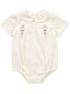 Edgehill Collection x The Broke Brooke Baby Boys Nutcracker One-Piece Romper 9M
